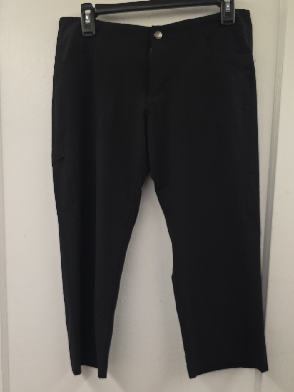 Patagonia Happy Hike Capris Women's Size 6 Black Stretch Hiking Pants